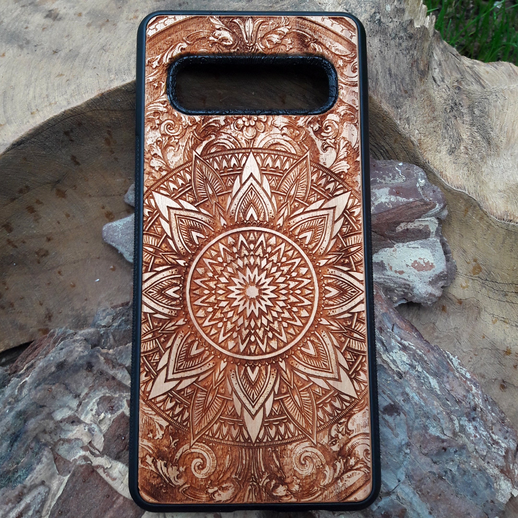 mandala design phone case