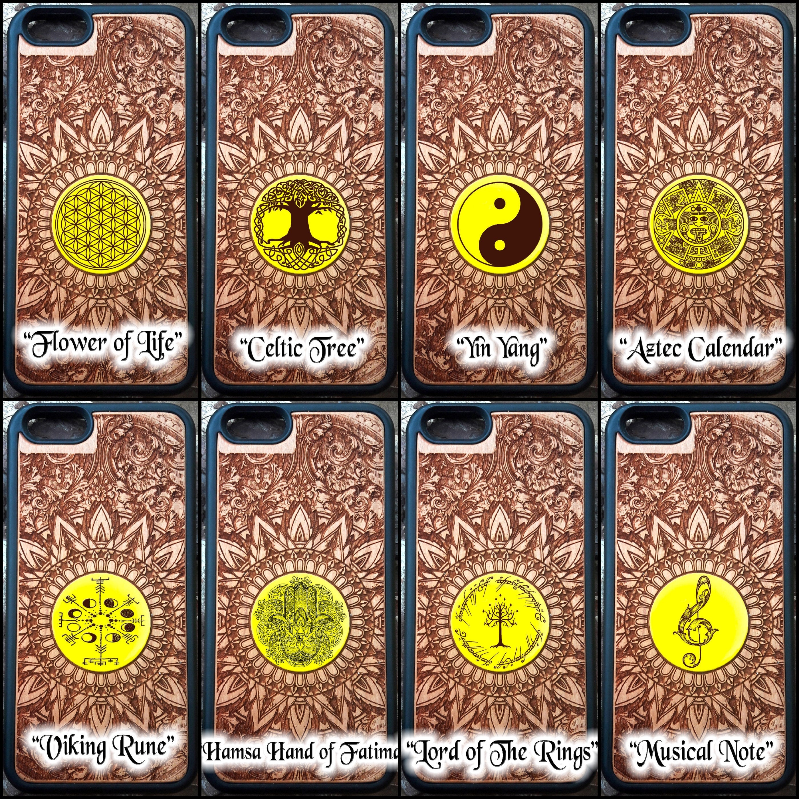 [wood phone case] - [Engravers Dungeon]