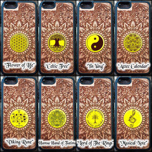 [wood phone case] - [Engravers Dungeon]