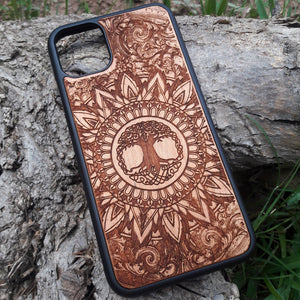[wood phone case] - [Engravers Dungeon]