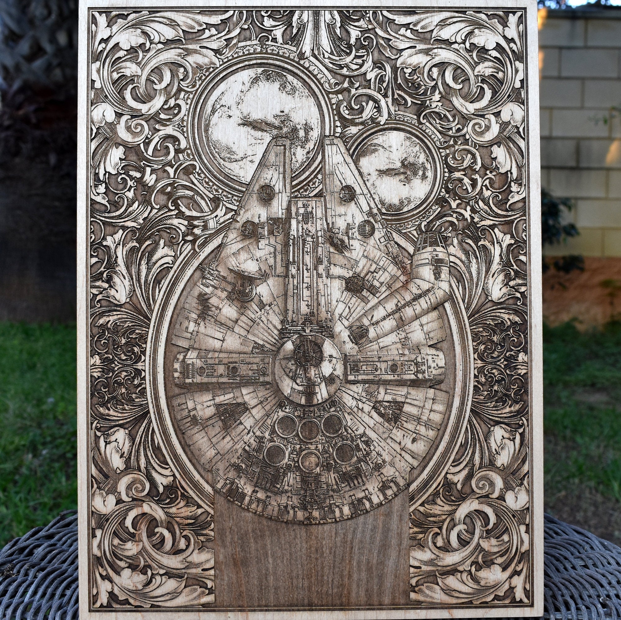 [wood phone case] - [Engravers Dungeon]