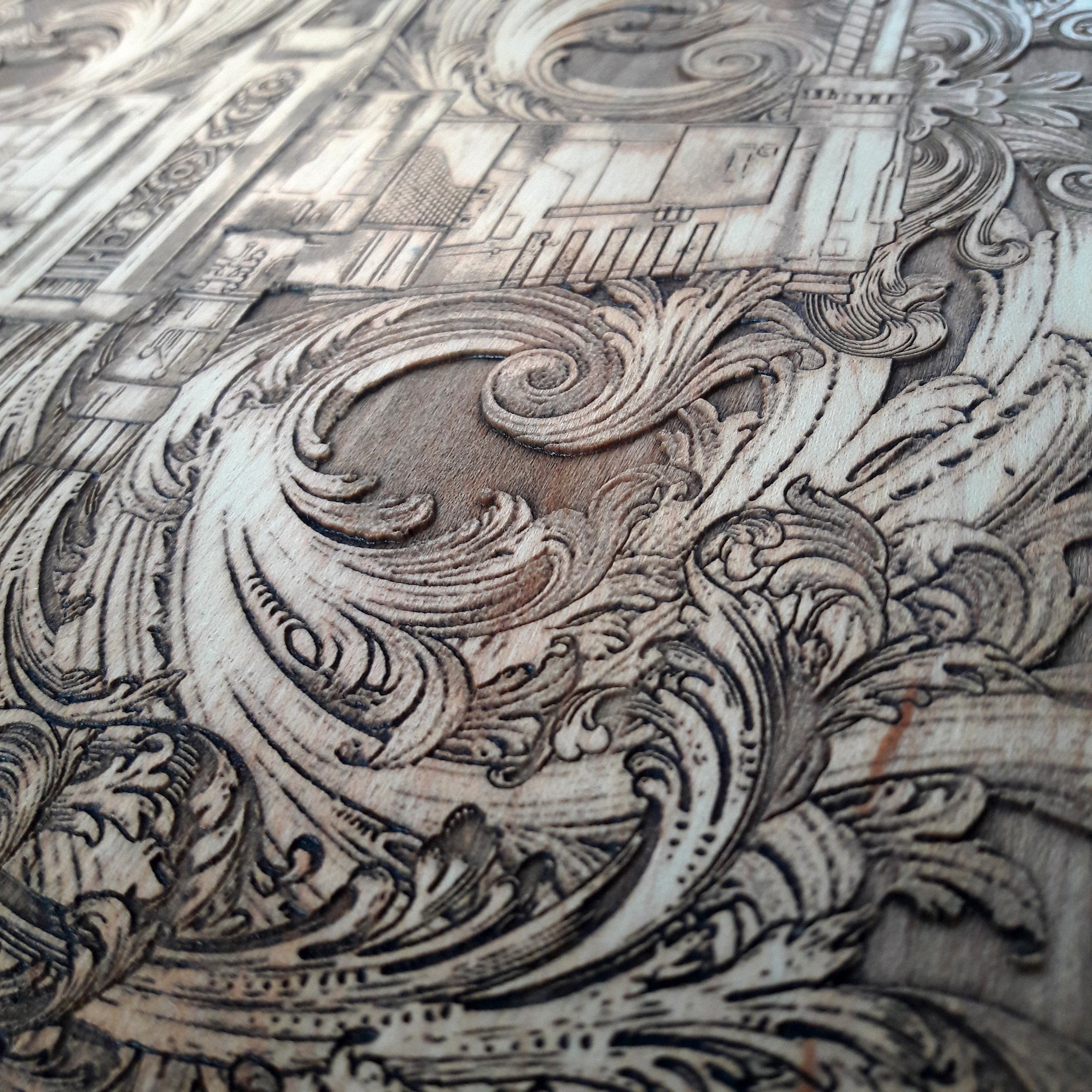 X-Wing wooden wall plaque, perfect for sci-fi lovers and space geeks.