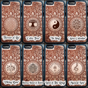 [wood phone case] - [Engravers Dungeon]