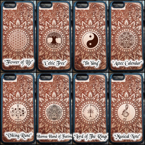 [wood phone case] - [Engravers Dungeon]