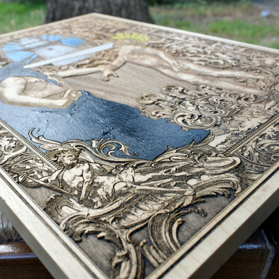 [wood phone case] - [Engravers Dungeon]