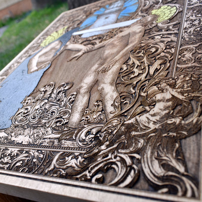 [wood phone case] - [Engravers Dungeon]