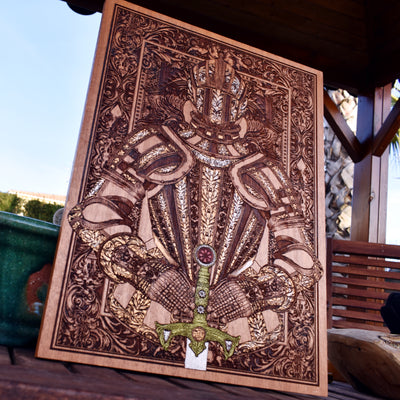 [wood phone case] - [Engravers Dungeon]