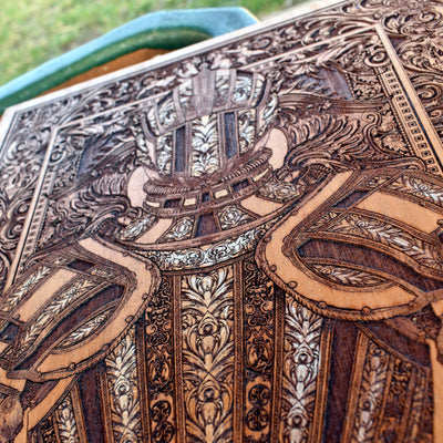 [wood phone case] - [Engravers Dungeon]