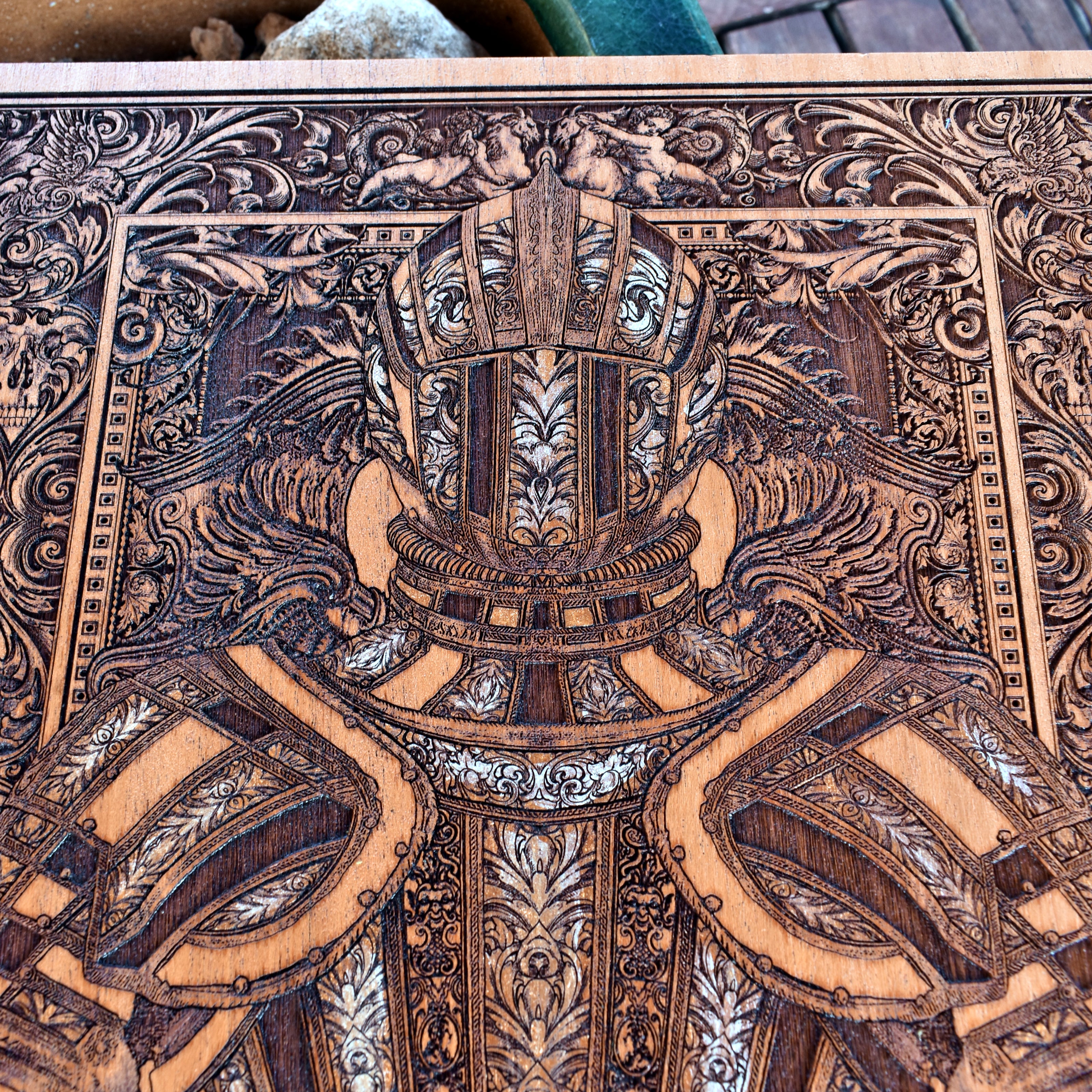 [wood phone case] - [Engravers Dungeon]