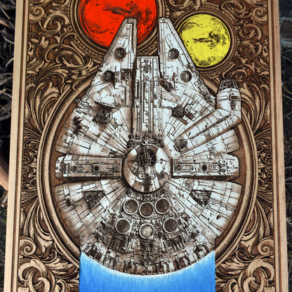 Intergalactic Ship II Star Wars  - Extra Large