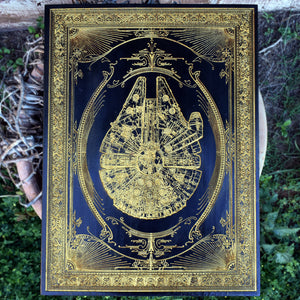 Millennium Falcon Black Paint - Large