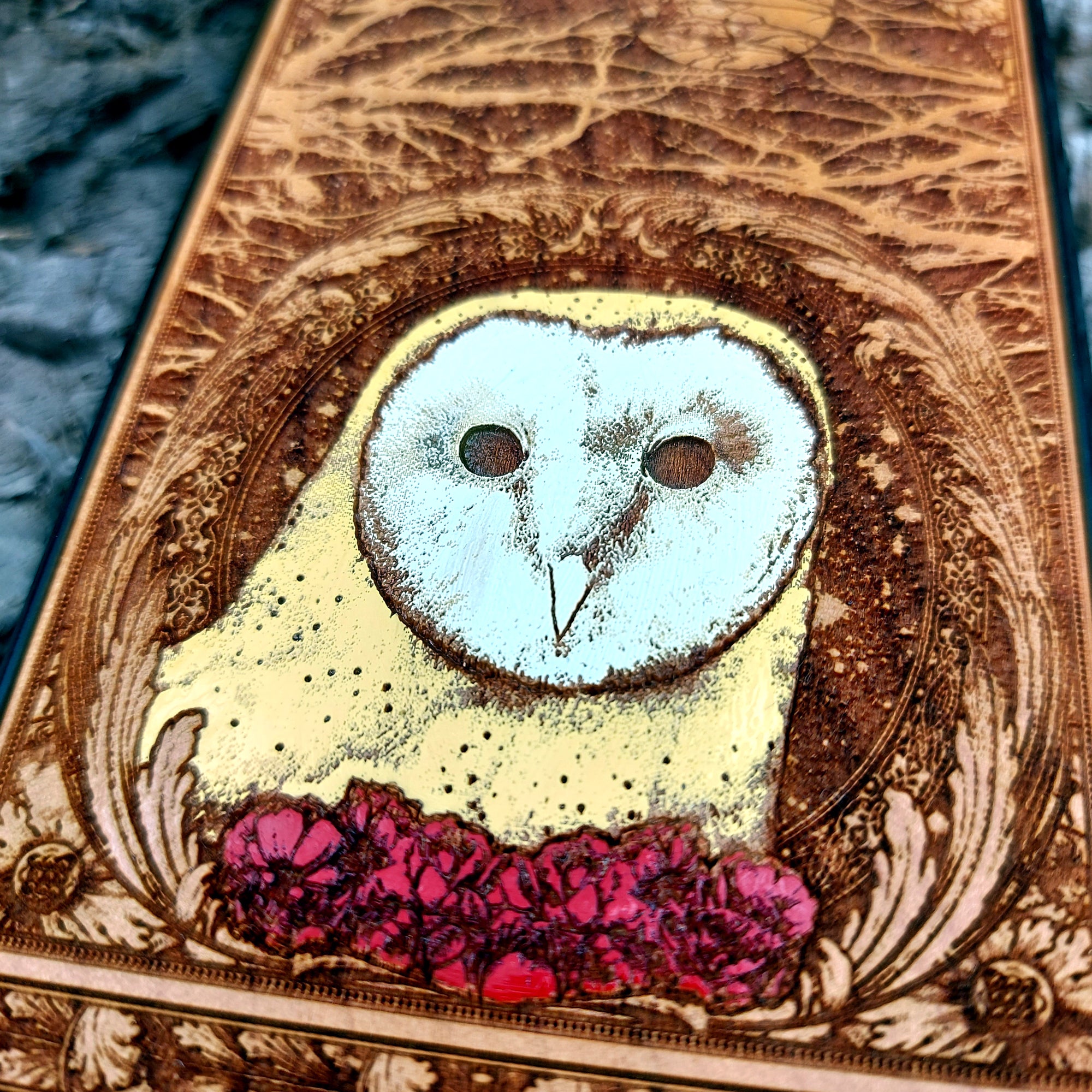 barn owl phone case