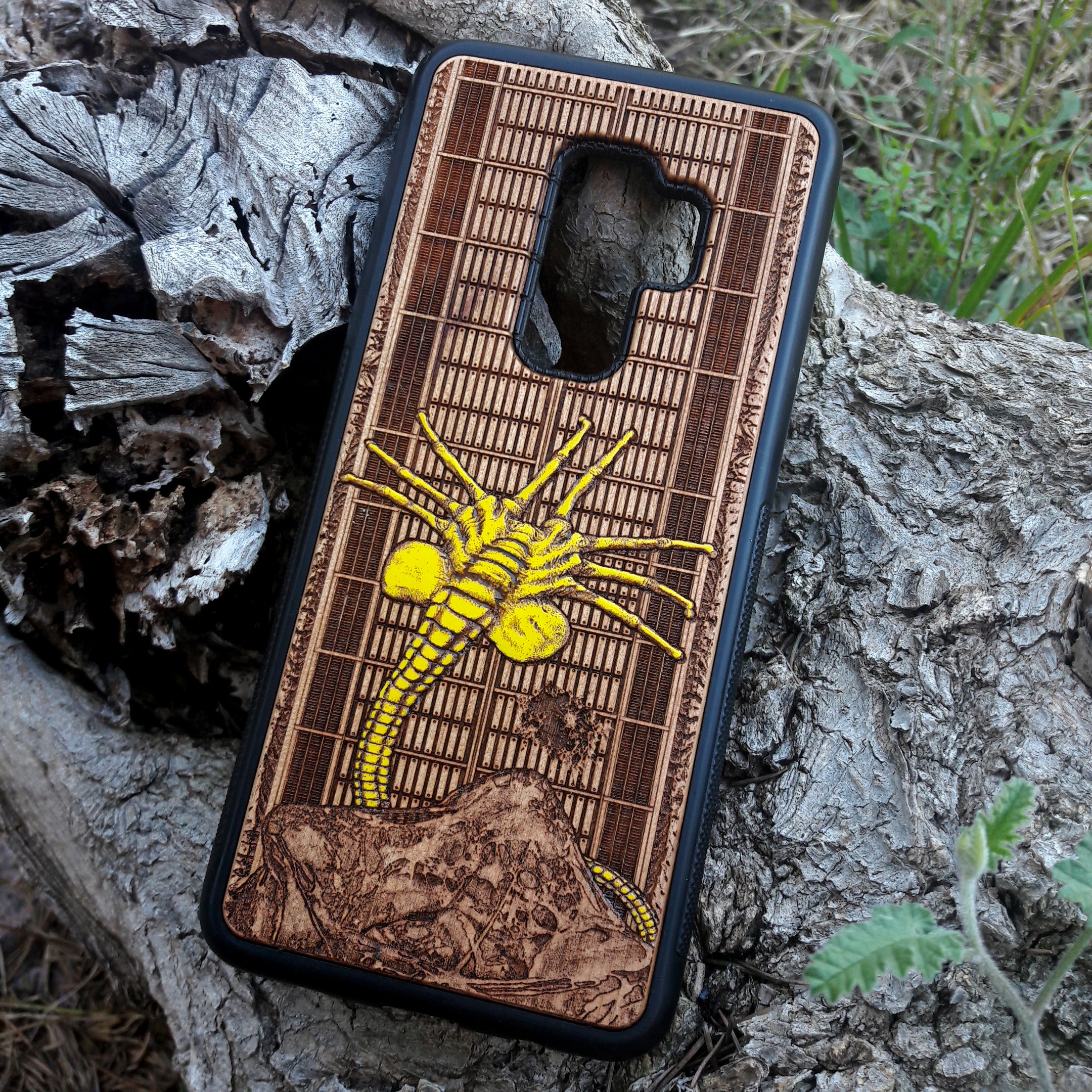 S20 Ultra case wooden