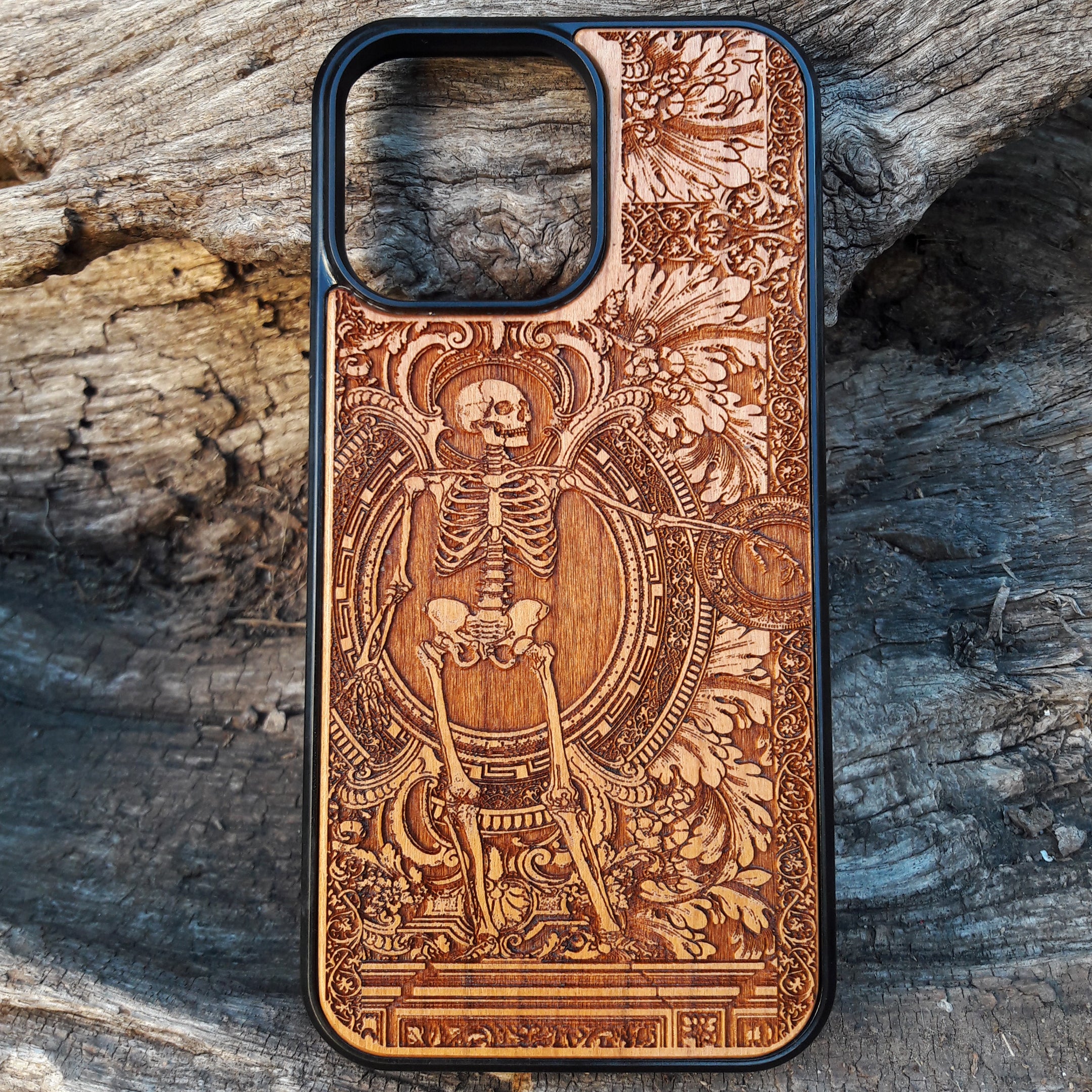 wood phone case