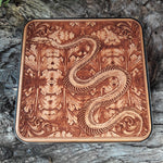 Load image into Gallery viewer, Skeleton Snake Wood Wireless Charger
