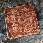 Load image into Gallery viewer, Skeleton Snake Wood Wireless Charger
