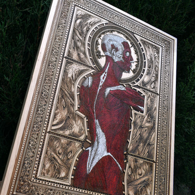 Gefangene anatomische Kunst - Groß