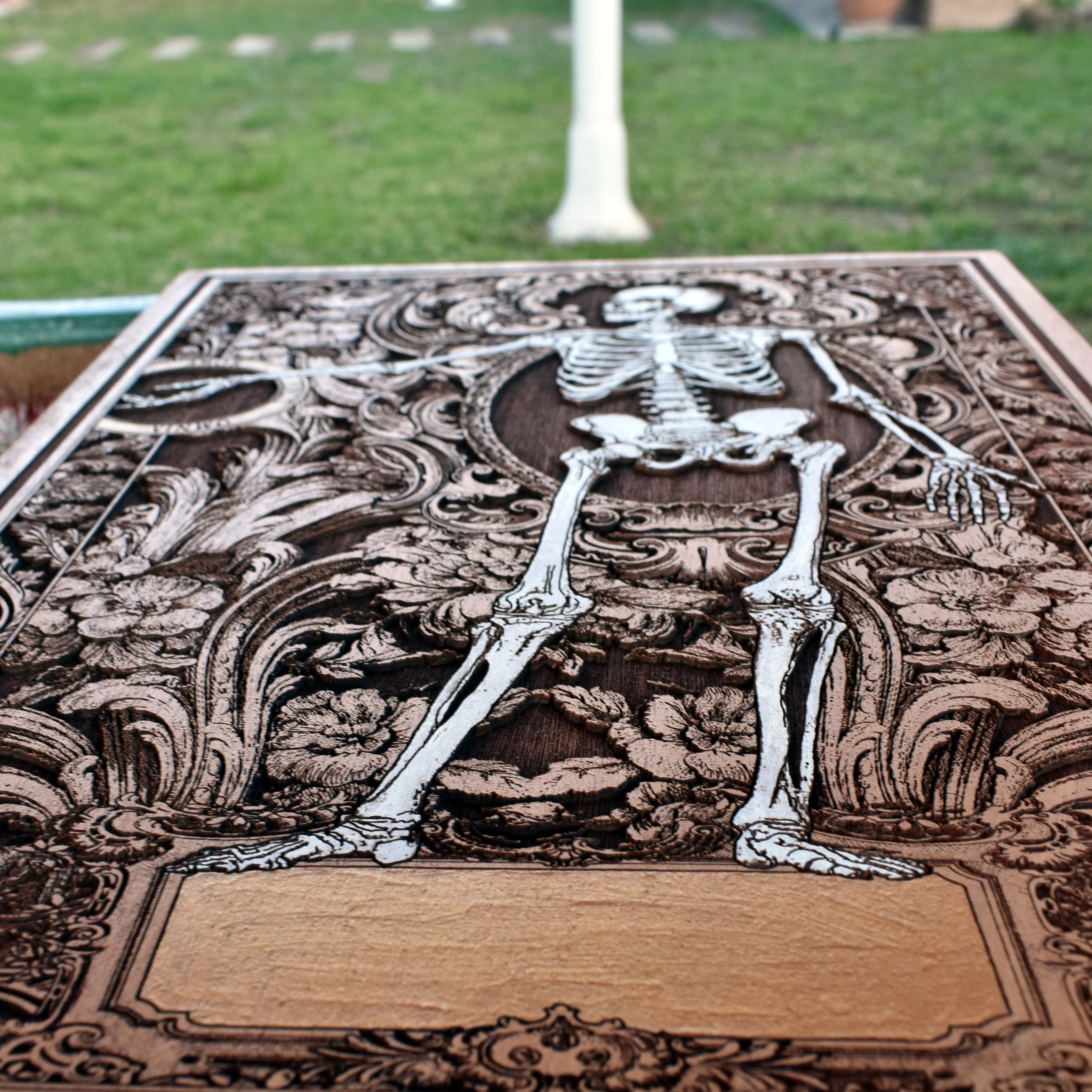 Engagement Wedding Skeletons - Till Death Do Us Part - Large
