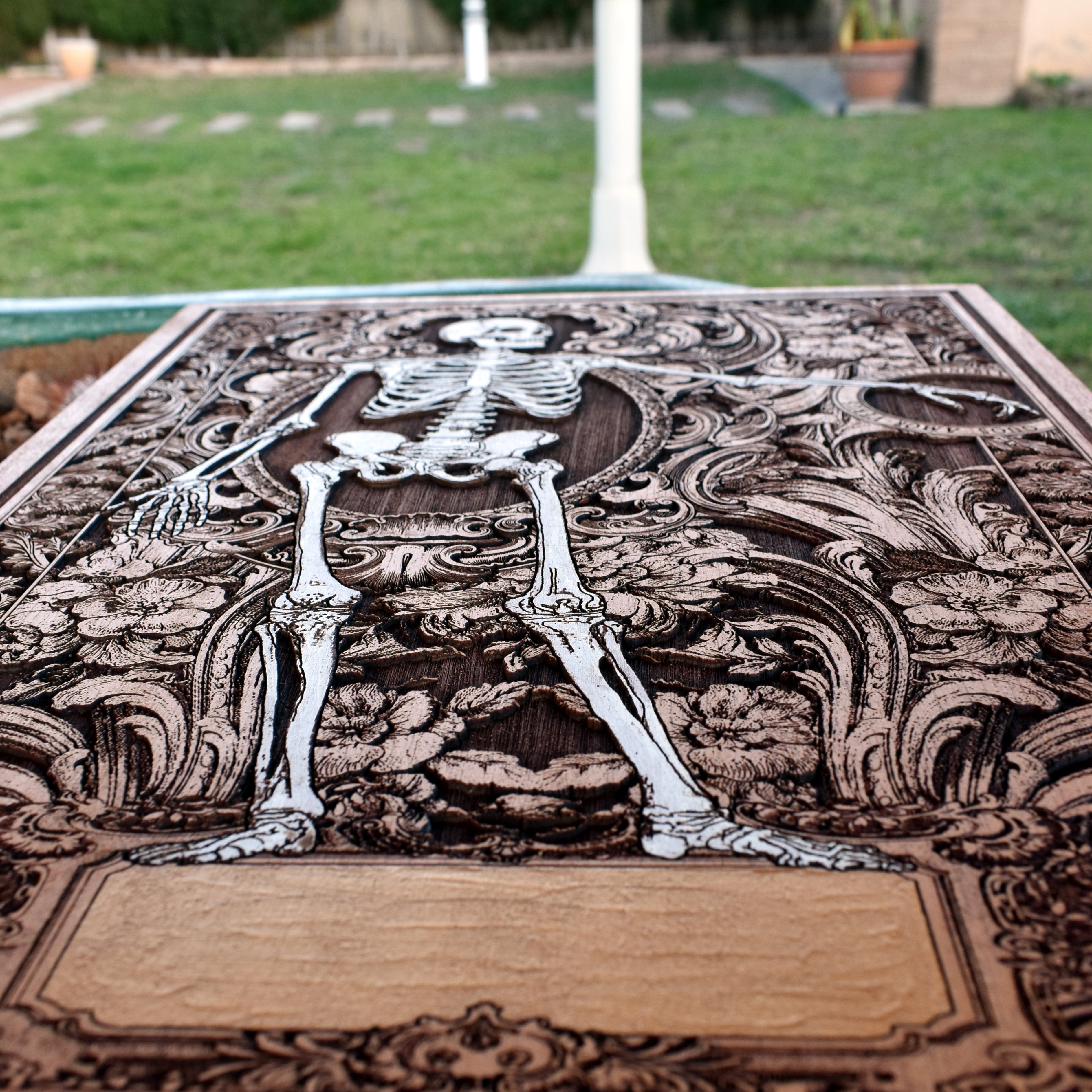 Engagement Wedding Skeletons - Till Death Do Us Part - Large