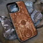 Load image into Gallery viewer, iPhone &amp; Samsung Galaxy Wood Phone Case - &quot;Religion&quot;

